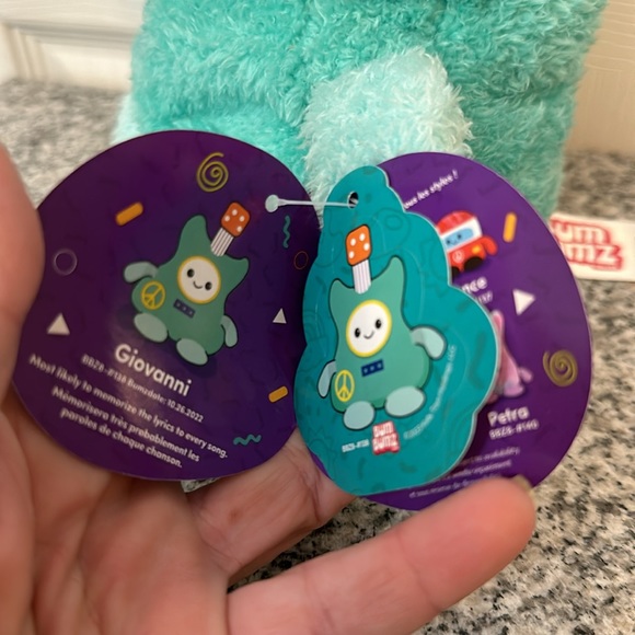 NWT 7.5” Giovanni the guitar groovybumz BumBumz - Picture 3 of 3